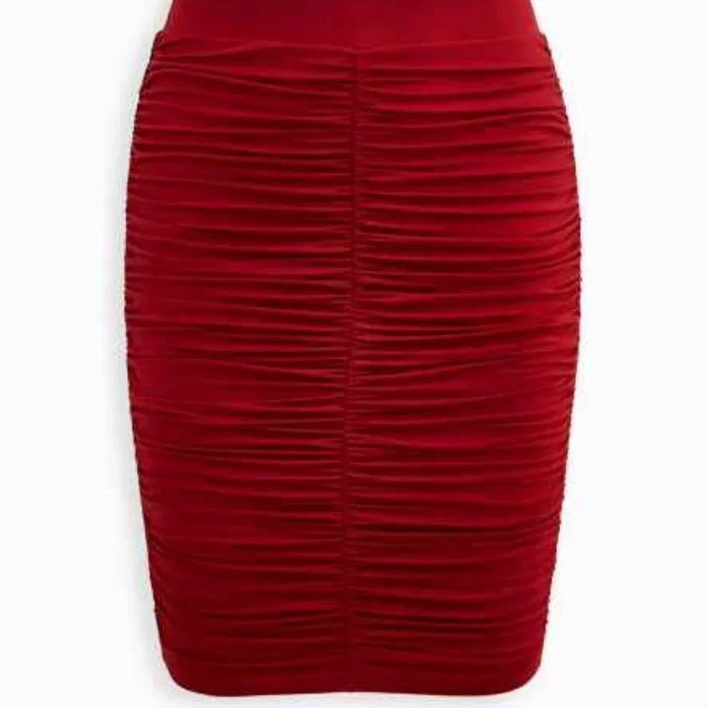 Torrid‎ Midi Super Soft Shirred Pencil Skirt Size 3X